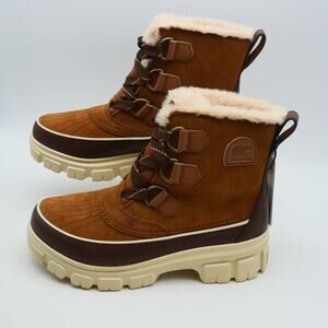 NEW SOREL Women's 8.5 Tivoli IV Insulated Winter Boots Velvet Tan OPEN BOX